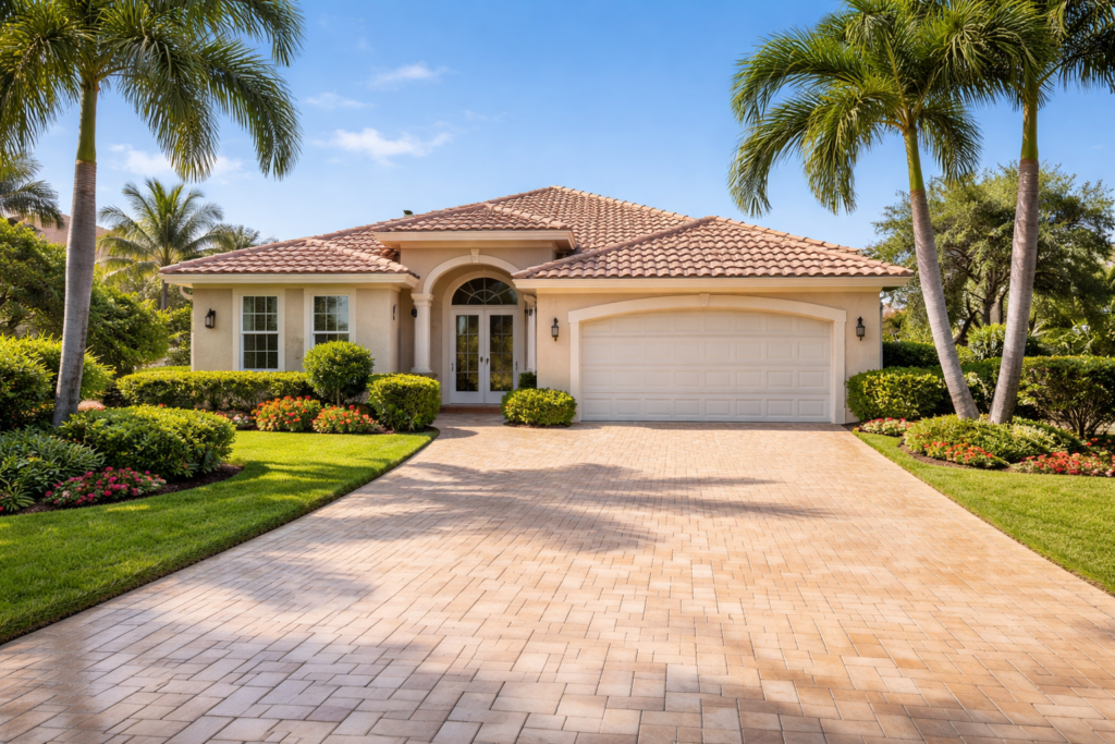Pressure washing Tampa Bay home exterior cleaning